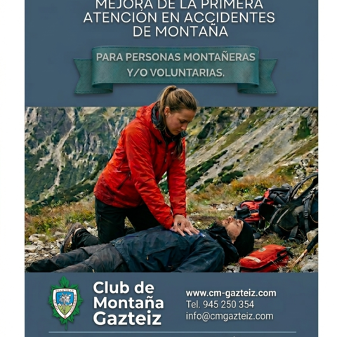 CURSO FORMACIÓN: Mejora de la primera atención en accidentes de montaña